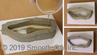  Smooth-Cast 300 - Bright White, Ultra Low Viscosity Liquid  Plastic - Gallon Unit : Arts, Crafts & Sewing