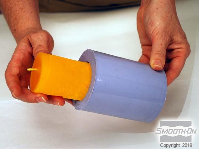 how to make candles molds