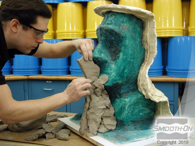 Making a Brush-On Mold Using Dragon Skin® Silicone Rubber