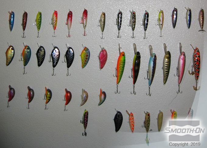Custom Fishing Lures created with Feather Lite™