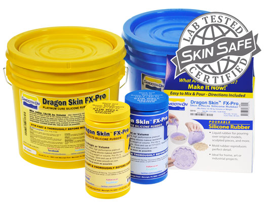 Dragon Skin FX-Pro - Platinum Cure Silicone Rubber for Special Effects -  Gallon Unit