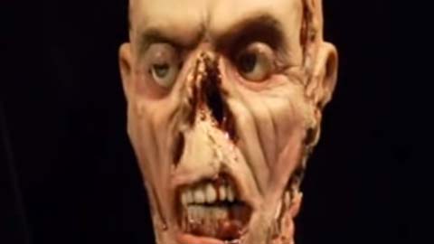Animatronic Zombie Made Using Mold Max™ 10T Silicone