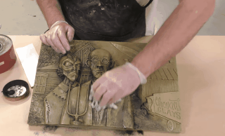 Turning a Clay Sculpture Into a Metal Cold Casting